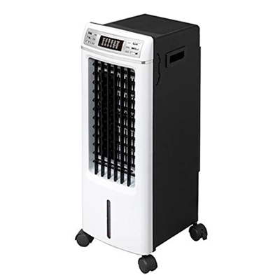 FMOPQ Home Portable Air Cooler with Remote Control and LCD Display - Timer Function 3 Speeds 3 Wind Settings and Oscillation
