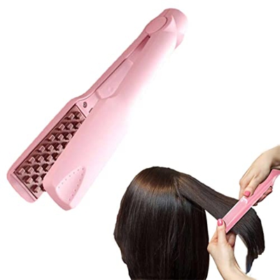 Umifica Plancha voluminizadora para el Cabello | Plancha Profesional para Dar Volumen al Cabello - Rizador de Temperatura Ajustable de 4 Engranajes pa