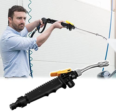 Hidrolimpiadora para Limpieza de Jardines y automóviles, hidrolavadora 2 en 1, hidrolavadora de Alta presión de Agua y Metal, Boquilla de Chorro para 