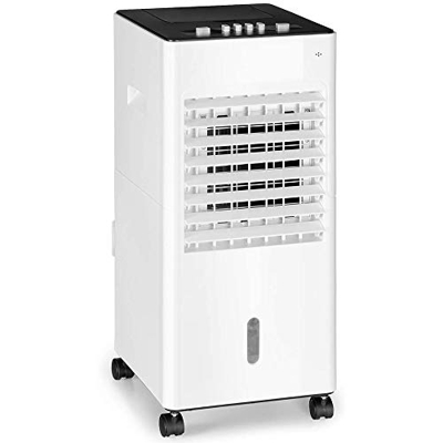FMOPQ Air freshener Cooler Fan humidifier 65W 360m3 / h Three Wind speeds Container Volume: 6L Oscillation Horizontal Mobile