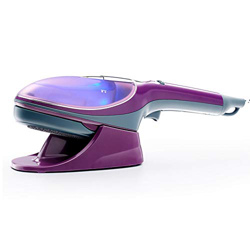 Dual Voltage Iron Steamer Two-Stage Adjustment 120 ° C Explosive Steam Fabric Steamer with Dust Cleaning Brush/Anti-Scald Protection Brush for Family  en oferta