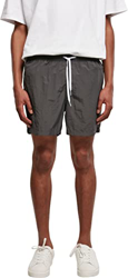 Build Your Brand Pantalones Cortos de natación Bañadores Ajustados para Hombre, Gris Oscuro, X-Large características