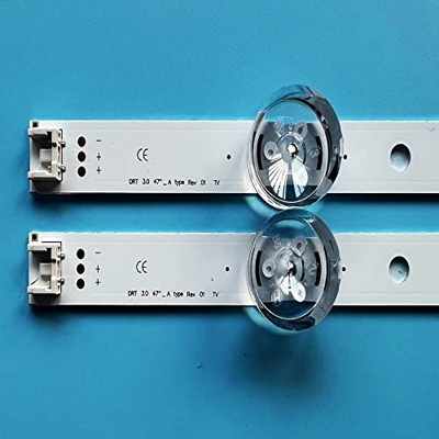 YAKESTYLE Piezas reemplazables- Retroiluminación LED PCSx for 47LB6500 8 6916L-1948A 1949A 1961A 1962A 1779A 1780A LG47LY340C LG47GB651C 47LB570B 47LB