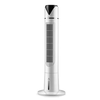 36" Fan with Remote Control - Oscillating Portable Fan Power Supply Full Speed 3 Speed 7 5 Hour Timer Powerful 60W Copper Motor