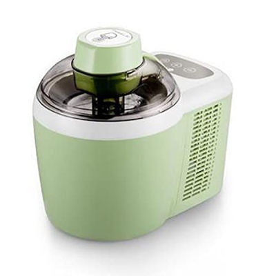 Mini Ice Cream Machine Home Small Automatic Cone Machine Homemade Children's DIY Fruit Ice Cream Ice Cream Machine Green