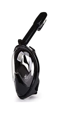 KITZIT Gafas de Buceo máscara de Buceo de Alta definición Campo Ancho de visión Equipo de Buceo de Buceo seco Completo Utilizado for Adultos y niños (