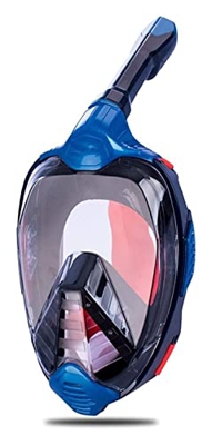 KITZIT Gafas de Buceo con máscara de Buceo con máscara de Buceo con máscara de Buceo Nuevo Anti antidivuelco con la máscara de natación de Snorkel de 