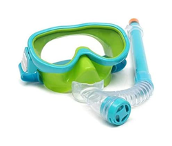 KITZIT Gafas de Buceo de Buceo niños Buceo de Silicona Set de Buceo Vasos máscaras de natación for Buceo for Snorkel (Color : Wooden, Size : Children) precio