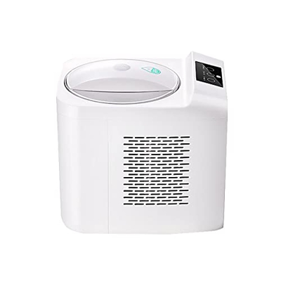 Ice Cream Maker Gelato Sorbet Frozen Yoghurt Makers with Built-in Compressor Homemade Ice Cream Machine for Home Office and Dorm