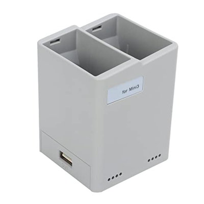 Cargador de Batería USB Portátil, Función de Banco de Energía de Apagado Inteligente Multifunción Hub de Carga Rápida de 2 Vías para Vuelo Al Aire Lib