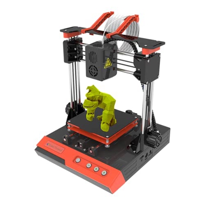 Mini impresora 3D para principiantes, tamaño 100 x 100 x 100 mm, portátil, 1,75 mm, prueba gratuita, filamento PLA, velocidad de impresión 40 mm/s