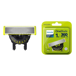 Philips OneBlade 360 QP410/30 Cuchilla de Repuesto para Afeitadora Eléctrica, Dura Hasta 4 Meses de Uso, Cuchilla de Doble Cara, se Adapta a OneBlade  en oferta