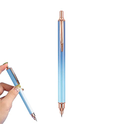 Plumas rellenables de Punta Fina Wellspring Variedad de inclinación Wellspring Punta Fina Adicional Metal Tinta Oscura Plan de Metal Rico Excelentes M precio