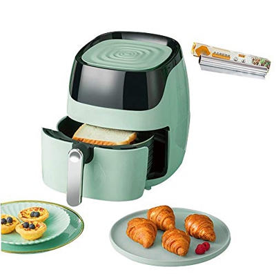 Steam Iron Electric Air Fryer 4.7 Quarts 1400 Watts/Oil-Free Air Fryer Oven LCD Touch Screen Smart Menu/preset Non-Stick Basket ETL Certification (38 