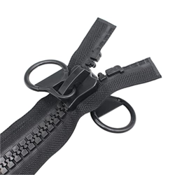 ByaHoGa 200 cm #20 cremallera de plástico extragrande divisible cremallera con doble tiro para tienda de campaña, saco de dormir, barco (DP) en oferta