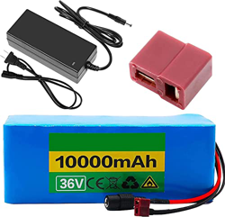 Paquete de batería de Litio de 36V 10AH para un Motor de Bicicleta E de 500 W con Cargador y BMS para el Scooter eléctrico GO-Kart Electro ELECTRICA S en oferta