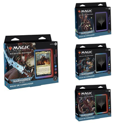 Magic The Gathering Más allá del Multiverso: Warhammer 40,000 Mazo de Commander, de Los Poderes Ruinosos + de Dinastías Necronas + de Fuerzas del Impe en oferta