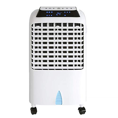 FMOPQ 3-in-1 Portable Air-Conditioning Fan with Remote Control 12-Hour Timer Negative Ion Purification Class A Energy Efficiency Rating