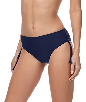 Merry Style Bragas Braguitas de Bikini Parte de Abajo Bikini Trajes de Baño Mujer MSVR2 (Azul Oscuro (6007), 38)