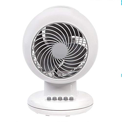 Portable Table Air Cooling Desk Fan Quiet Turbo Cooler Fans 3 Speed Natural Wind Angle Adjustable Small Fan for Student Desk Top Fan Small Air Conditi