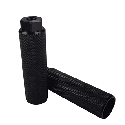 XINXI Pedal de bicicleta MTB bicicleta aleación pie acrobacias reposapiés palanca cilindro agarre ajuste piernas bicicleta