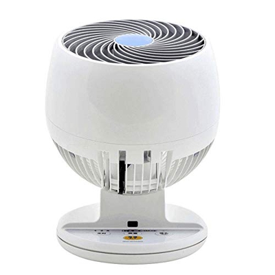 Condition Fan Mini Airflow Countertop Fan Intelligent Remote Control Shaking Head Fan and Low Noise Design Air Circulation Fan with 6 Speed Settings a