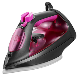 Steam Iron 2050W Power Dual-Use Handheld Steamer Spherical Bottom Plate/Pointed Front End/Low Center of Gravity/Automatic Cleaning Design for Home 300 precio