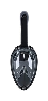 KITZIT Gafas de Buceo máscara de Buceo Snorkel Seca (Color : Black, Size : S/M)
