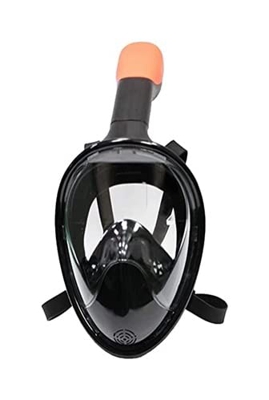 KITZIT Gafas de Buceo máscara de Buceo mascarilla de Cara Llena de Silicona (Color : C, Size : S/M)