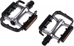 Pedales de bicicleta de carretera y de montaña, Pedales de bicicleta de montaña Pedales de bicicleta MTB de aleación de aluminio de 9/16 pulgadas Se a características
