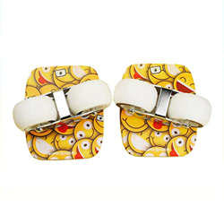 Jrechio Tabla rodante Antideslizante portátil Panel de aleación de Aluminio de Arco Completo Monopatín Dividido for Adultos Principiantes con Ruedas d precio