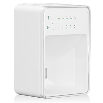 Pasamer Alimentador automático de Peces Digital, dispensador de Alimentos con Temporizador de Acuario, Larga Vida útil para la alimentación