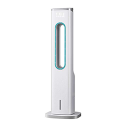 Air Cooler Household leafless Air Conditioner Fan Fan Floor Cooling Fan Small Portable Water Air Conditioner leafless Safe 3.5L Large Water Tank características