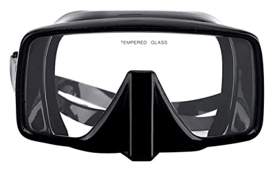 KITZIT Gafas de Buceo máscaras de Buceo con máscaras de Snorkel Anti-foga de Silicona bajo Agua de natación HD Equipo de natación de Buceo no polariza