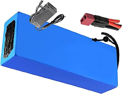 stdpcxz Paquete De Batería 60V 60V 30Ah 16S 10P Paquete De Batería De Iones De Litio De Alta Capacidad con Cargador Adecuado para Motocicletas Eléctri