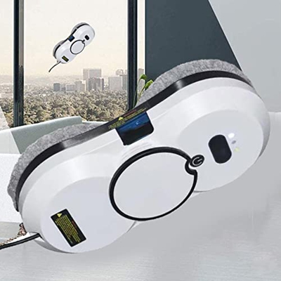 USGitke Robot Limpiacristales,Robot Limpiacristales Inteligente Mando A Distancia Robot Limpiacristales Automático Inteligente,para Limpieza De Crista