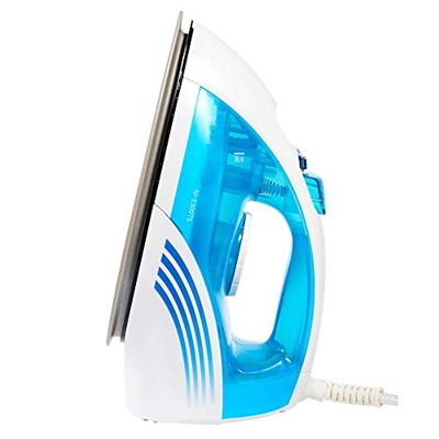 FMOPQ Mini Steamer Five-Speed Steamer for Clothes Dual-Purpose Steamer for Clothes Silver-Titanium-Coated Bottom Plate/Button Gap/200ml Water Tank Des