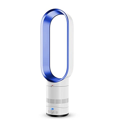 Household Silent Leafless Circulating Fan Low Noise Shaking Head Air Purification Floor Air Cooler Suitable for Living Room (Cor : 01)