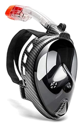 KITZIT Máscaras de Buceo Buceo Snorkel Buceo Buceo Submarino Anti antidivuelos (Color : Black, Size : L) precio