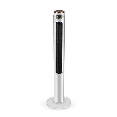 Fans Household Leafless Fan Vertical Wind Shake Head Timing Remote Control Floor Fans Silent Soft Wind 120CM White