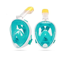 KITZIT Masilla de Buceo de Buceo de Gafas Masilla de Buceo 180 ° Máscara de Buceo Seca Completa for Adultos a Prueba de Agua a Prueba de Buceo for Sno en oferta