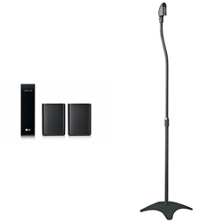 LG SPK8 - Kit de 2 Altavoces Traseros inalámbricos para Barras de Sonido con 140W de Potencia y 2.0 Canales, El Sonido Absoluto, Color Negro & My Wall características