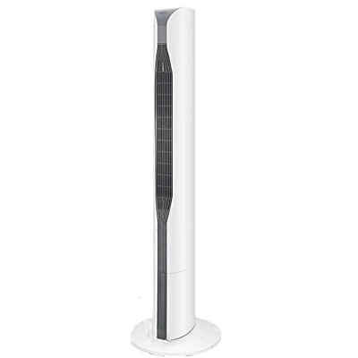 FMOPQ Household Fan with Shaking Head Ionizer Purifier Function Room Temperature Display and Three Speed Adjustable Suitable for Bedroom Living Room