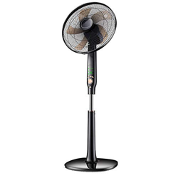 FMOPQ Home Dorm Shaking Head Desktop Mute Student Vertical Remote Control Electric Fan 6 Wind Black 137.5CM precio