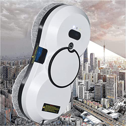 USGitke Robot Limpiacristales,limpiacristales Robot Eléctrico con Control Remoto Limpiador De Ventanas,para Lavar Todas Las Superficies Lisas-White en oferta
