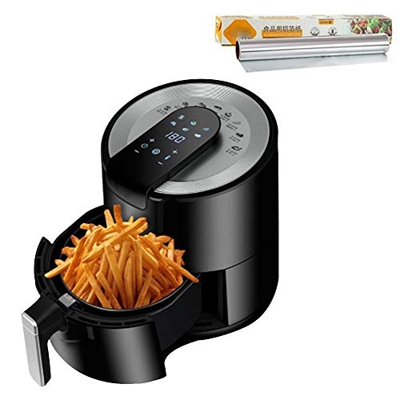 Steam Iron 1500W/Air Fryer Large-Capacity Oil-Free Low-Fat Air Oven Multifunctional Non-Stick Cookware Electric Air Fryer Tin Foil