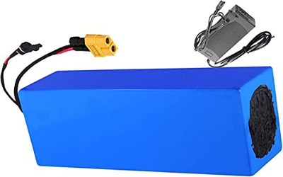 stdpcxz Paquete De Batería 60V 60V 30Ah 16S 10P Paquete De Batería De Iones De Litio De Alta Capacidad con Cargador Adecuado para Motocicletas Eléctri