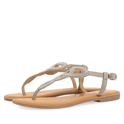 SANDALIAS PLATEADAS PARA MUJER COLFAX