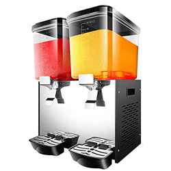 Stirring Type Commercial Stainless Steel Hot and Cold Ice Slush Machine 20/40L Large Capacity Stainless Steel Mixing Juice Machine Fully Automatic Bev precio