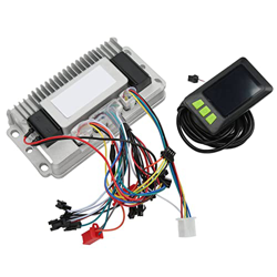 Kit de Controlador sin escobillas para Bicicleta eléctrica, Manillar de Scooter de 0,87 Pulgadas Controlador sin escobillas de disipación de Calor con en oferta